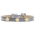 Pet Pal Gold Flower Widget Dog CollarSilver Ice Cream Size 12 PE814669